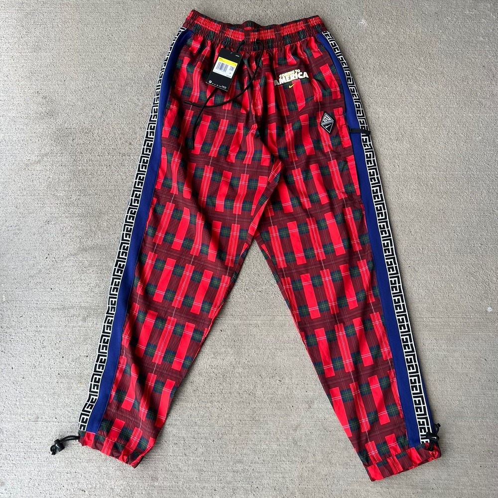 NWT Nike Giannis Greek Freak McDowell's Coming to America Plaid Pants S Rare